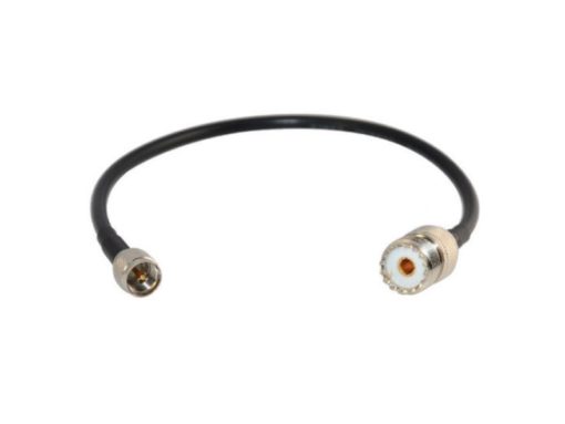 Mini UHF male to SO239 female pigtail