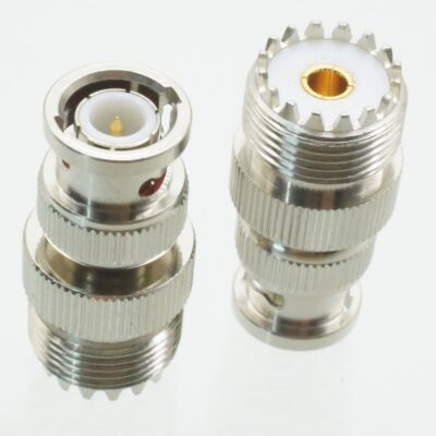 BNC male to SO239 female adapter