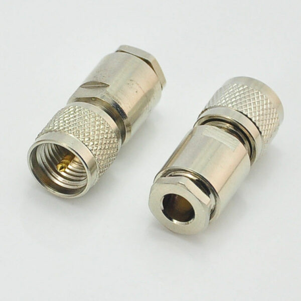 Mini UHF male connector for RG58 SunSDR.eu